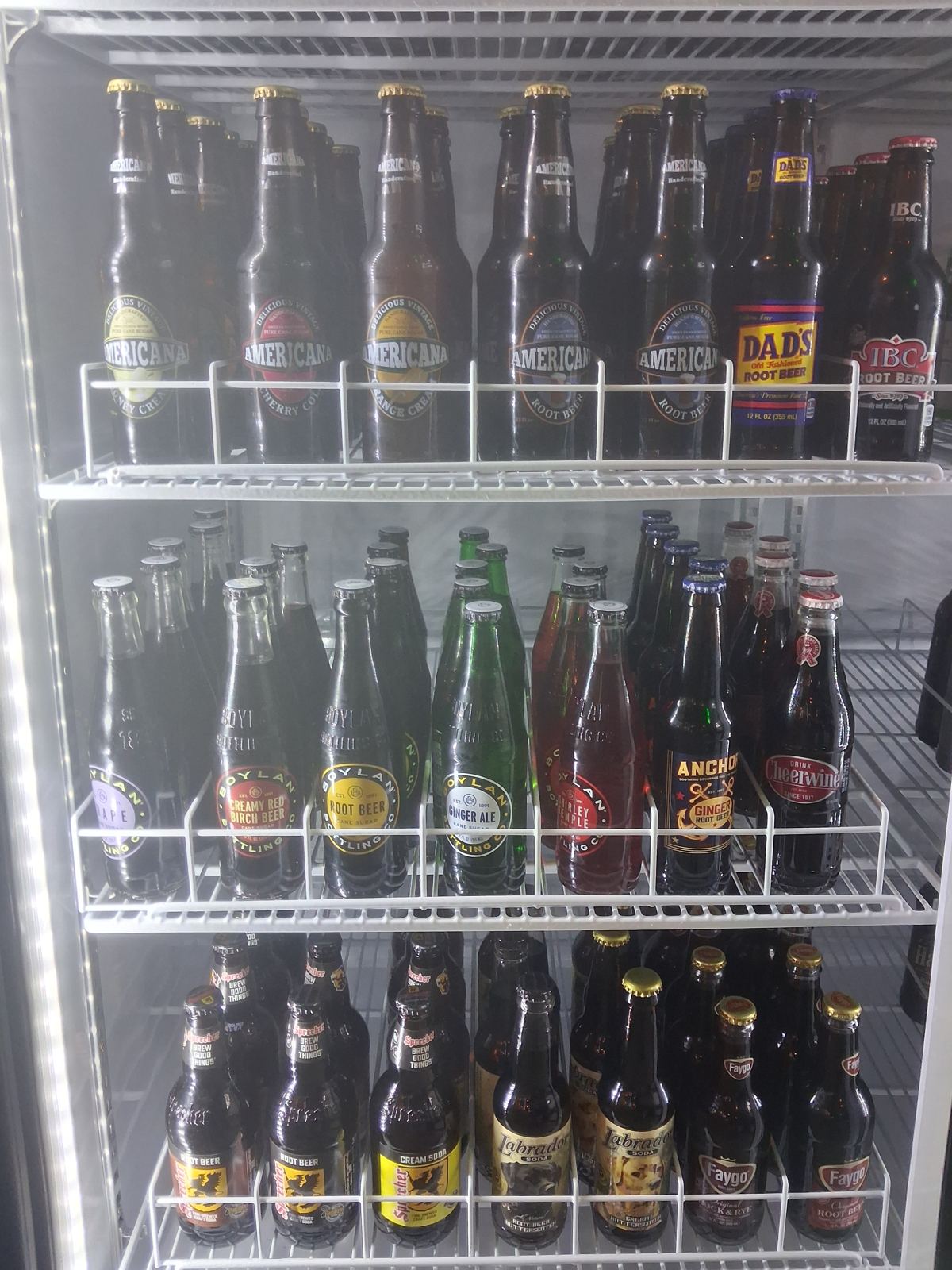 Craft soda cooler